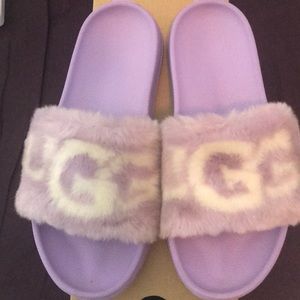 Ugg Royale Graphic Slides Lavender